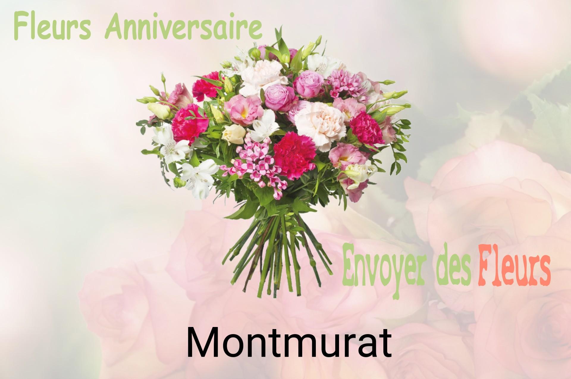 Bouquet de fleurs d’anniversaire livré à Montmurat